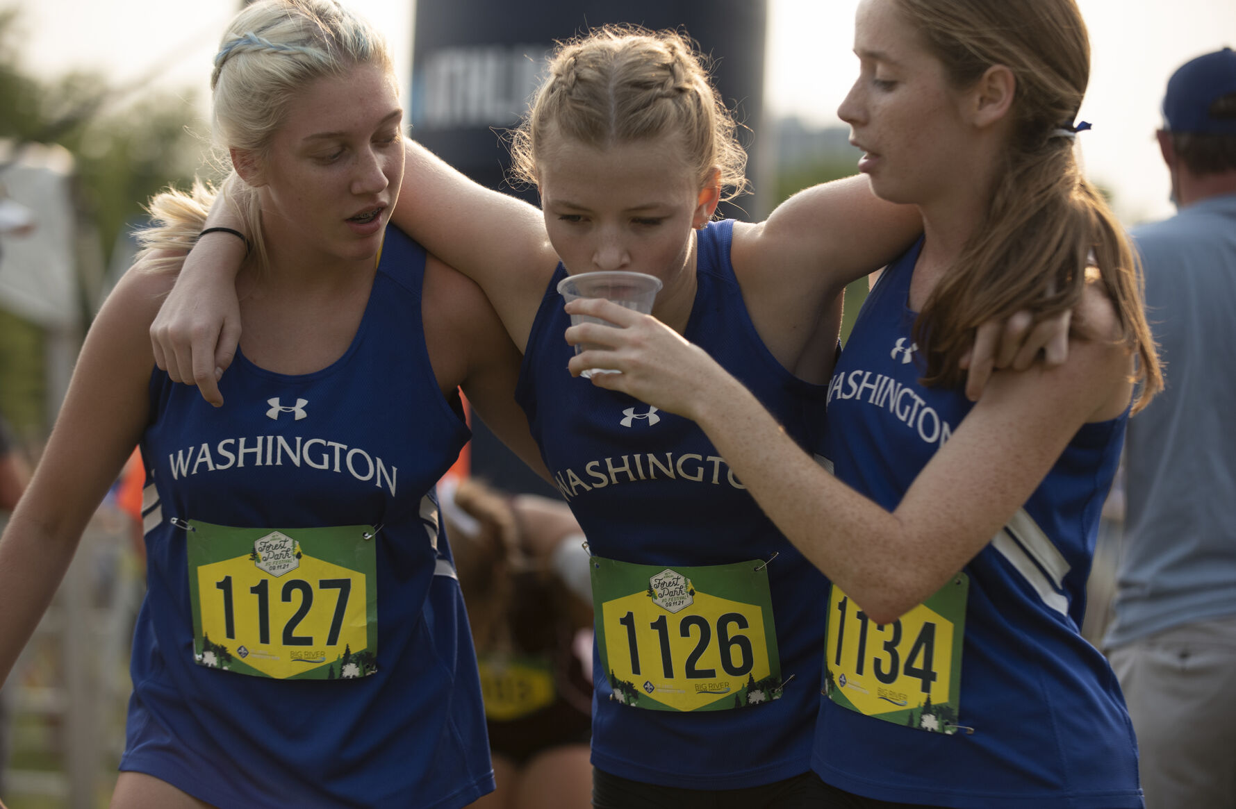 Forest Park Festival girls cross country